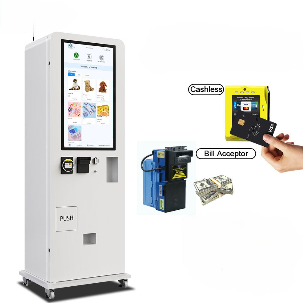 21 SKU Free Standing Smart Vending Machine