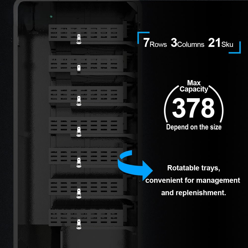 21 SKU Free Standing Smart Vending Machine