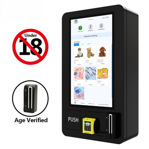 10 SKU Wall Mounted Smart Vending Machine