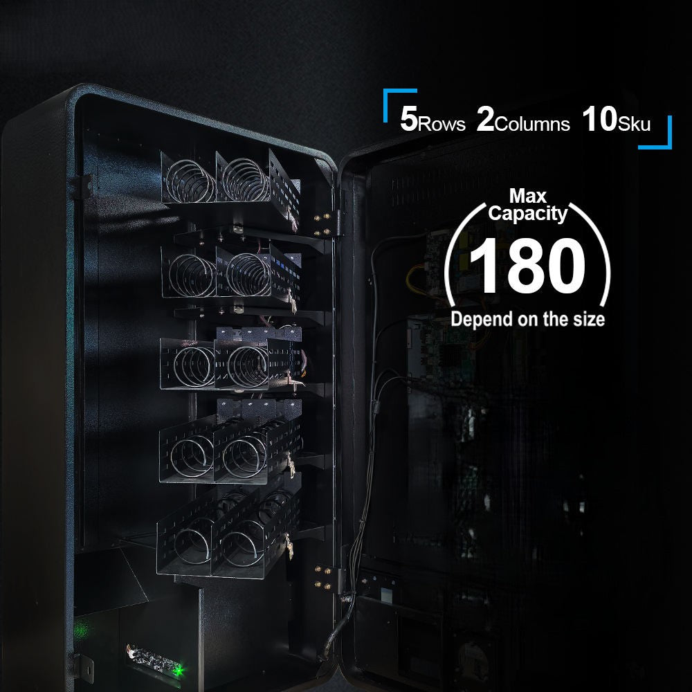 10 SKU Wall Mounted Smart Vending Machine